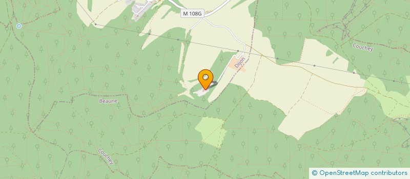 localisation de l'entreprise CARMEL DE DIJON  FLAVIGNEROT