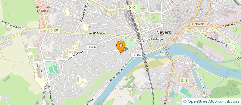 localisation de l'entreprise CARMEL DE NEVERS à NEVERS