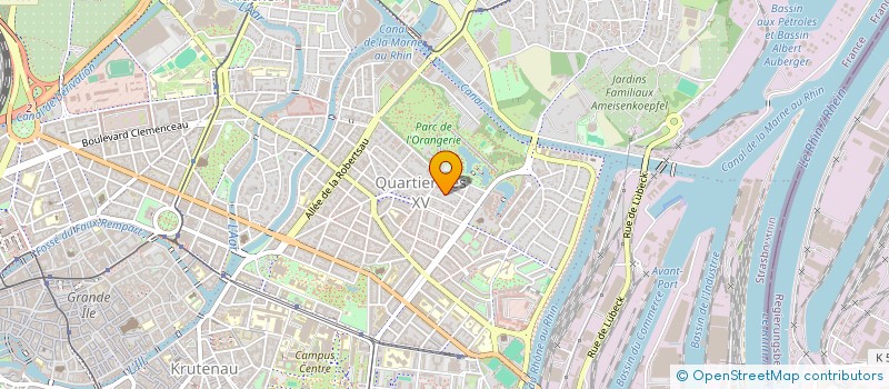 localisation de l'entreprise CARMEL VTC à STRASBOURG