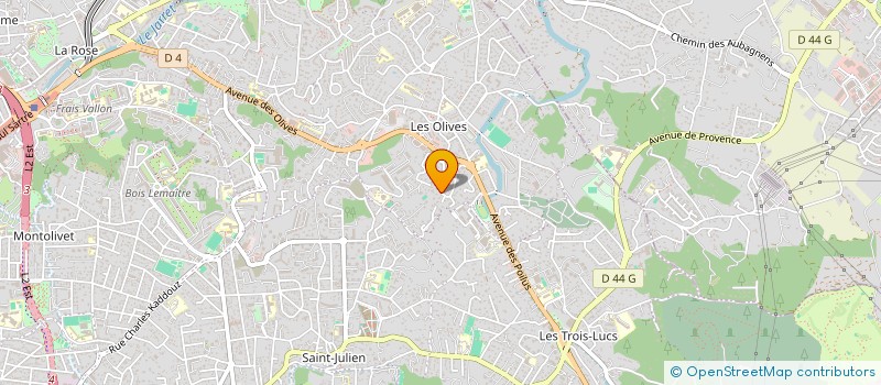 localisation de l'entreprise CARMELA à MARSEILLE