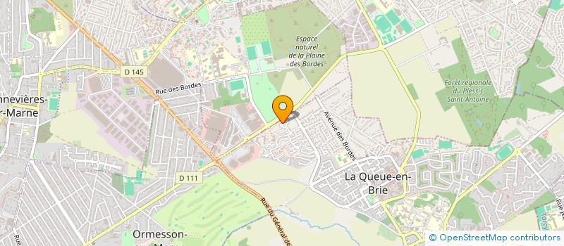 localisation de l'entreprise CARMELAN  LA QUEUE-EN-BRIE