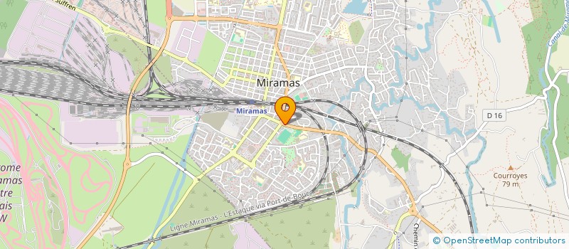 localisation de l'entreprise CARMELIE à MIRAMAS