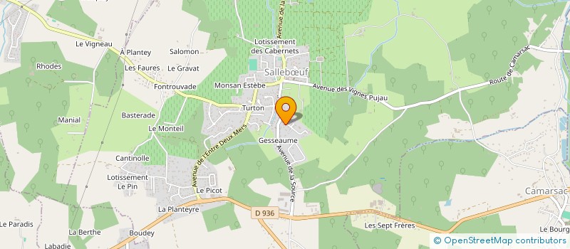 localisation de l'entreprise CARMELO  SALLEBUF