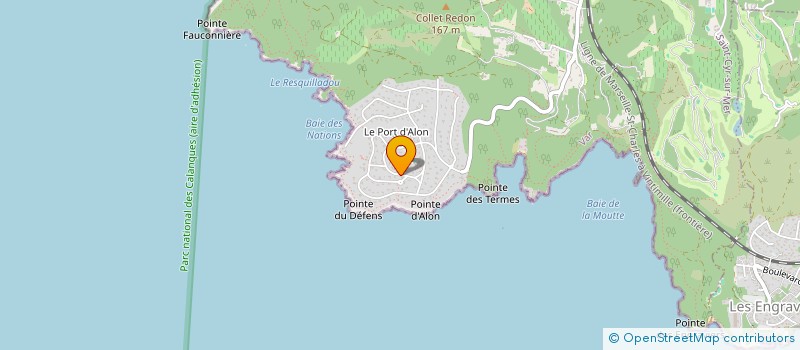 localisation de l'entreprise CARMEN à SAINT-CYR-SUR-MER