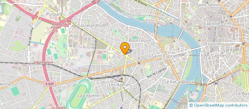 localisation de l'entreprise CARMEN à TOULOUSE