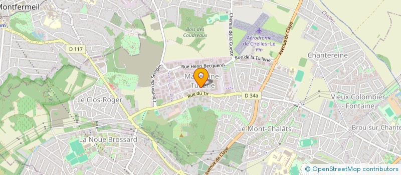 localisation de l'entreprise CARMEN  CHELLES