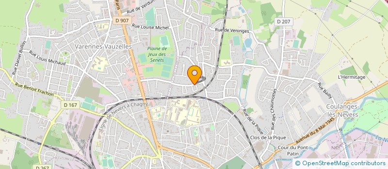 localisation de l'entreprise CARMEN  COULANGES-LES-NEVERS