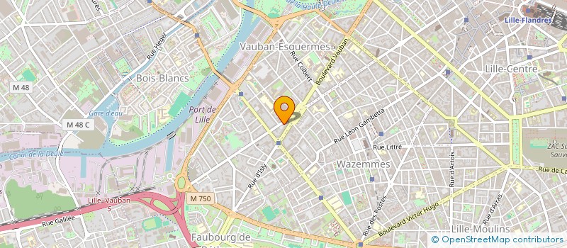 localisation de l'entreprise CARMEN  LILLE