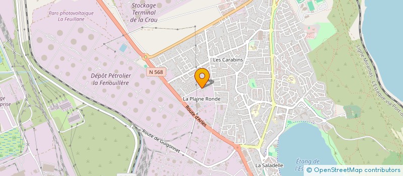 localisation de l'entreprise CARMEN  FOS-SUR-MER