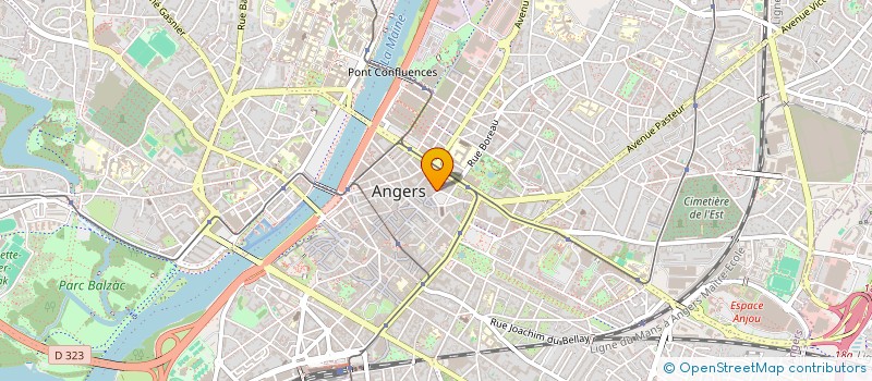 localisation de l'entreprise CARMEN à ANGERS