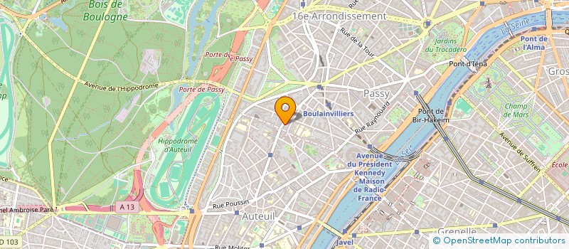 localisation de l'entreprise CARMEN  PARIS