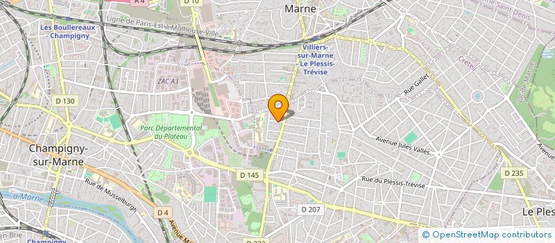 localisation de l'entreprise CARMEN CLEAN  CHAMPIGNY-SUR-MARNE