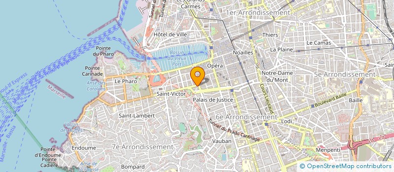 localisation de l'entreprise CARMEN FLEURS à MARSEILLE