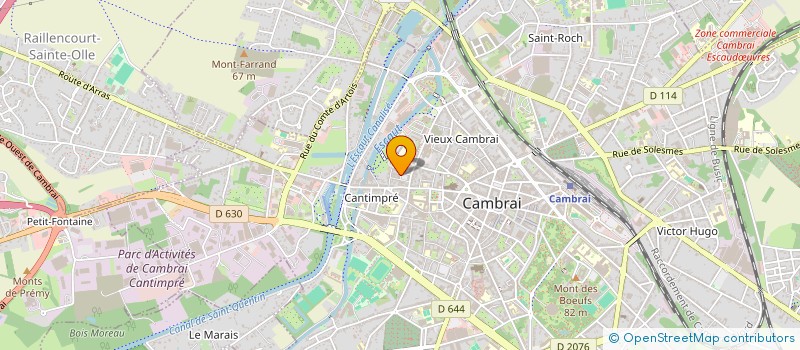 localisation de l'entreprise CARMEN GOMEZ RUIZ  CAMBRAI