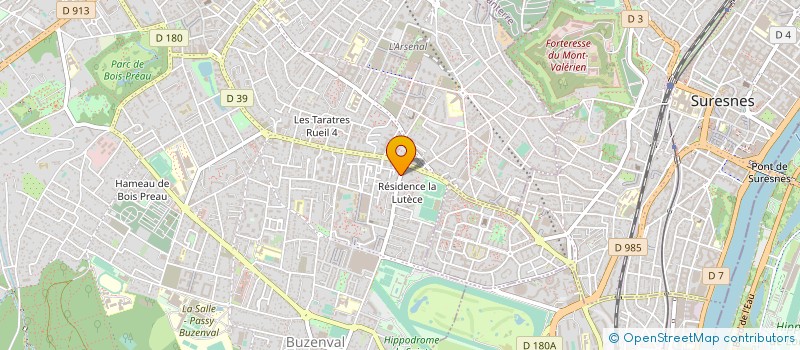 localisation de l'entreprise CARMEN INTERNATIONAL à RUEIL-MALMAISON