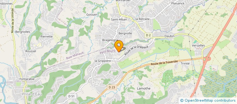 localisation de l'entreprise CARMEN LEON CRM  PETIT BOURG