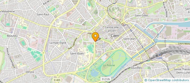 localisation de l'entreprise CARMEN PROMOTION à CAEN