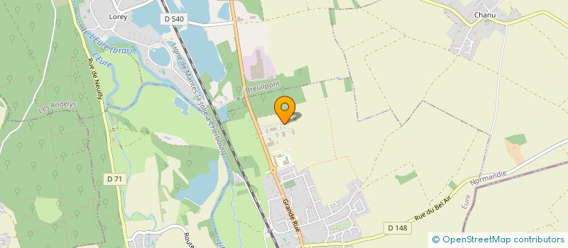 localisation de l'entreprise CARMENING  BUEIL