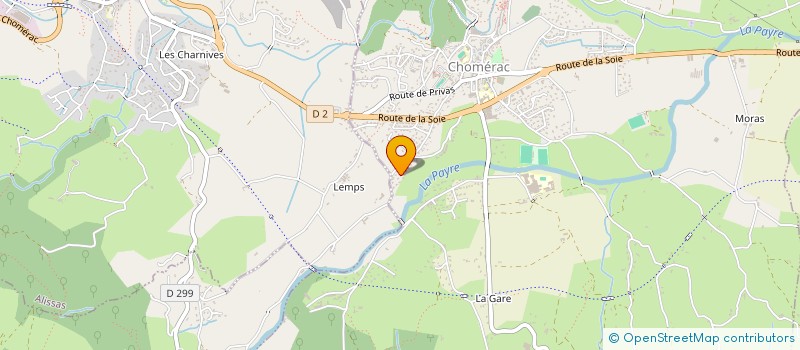 localisation de l'entreprise CARMENY  ROCHESSAUVE