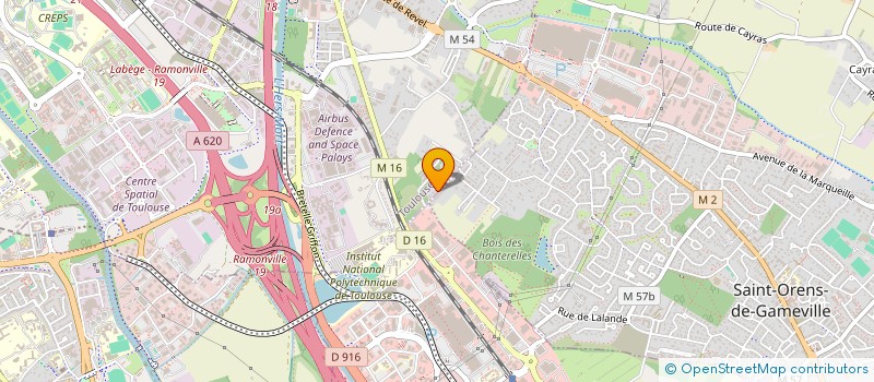 localisation de l'entreprise CARMES à TOULOUSE