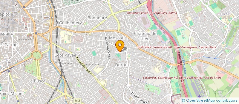 localisation de l'entreprise CARMES CONSEIL & FORMATION  TOULOUSE