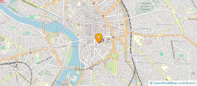 localisation de l'entreprise CARMES CORP à TOULOUSE