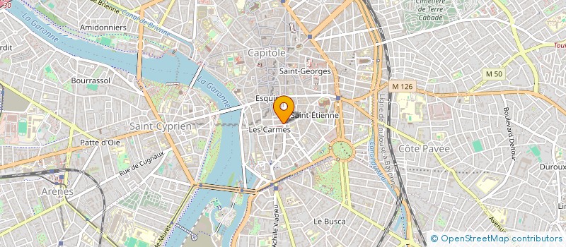 localisation de l'entreprise CARMES DUPLEX à TOULOUSE