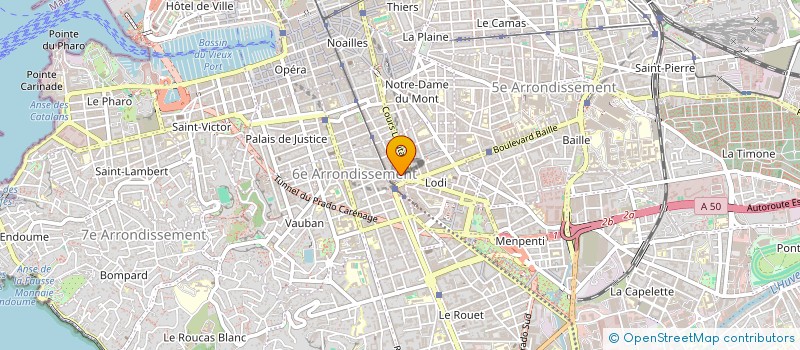 localisation de l'entreprise CARMEY S D M à MARSEILLE