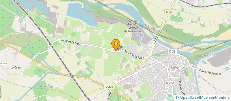 localisation de l'entreprise CARMI à MALLEMORT