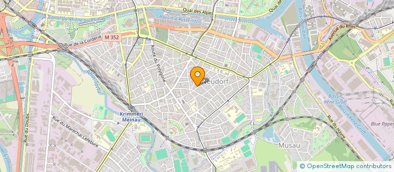 localisation de l'entreprise CARMI TRANSPORTS à STRASBOURG