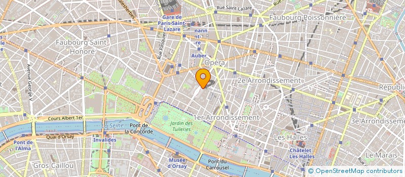 localisation de l'entreprise CARMIGNAC GESTION à PARIS