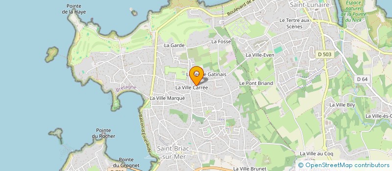 localisation de l'entreprise CARMIGNON  SAINT-BRIAC-SUR-MER