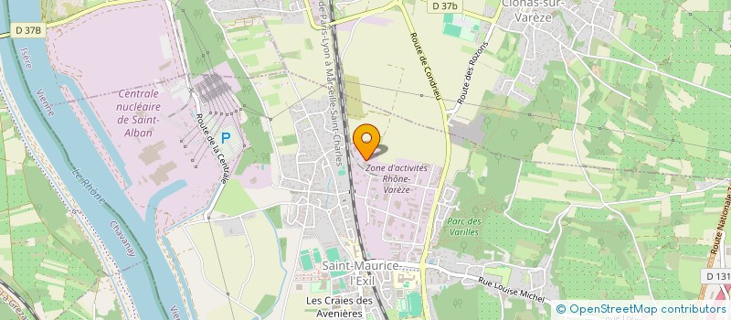 localisation de l'entreprise CARMIN à SAINT-MAURICE-L'EXIL