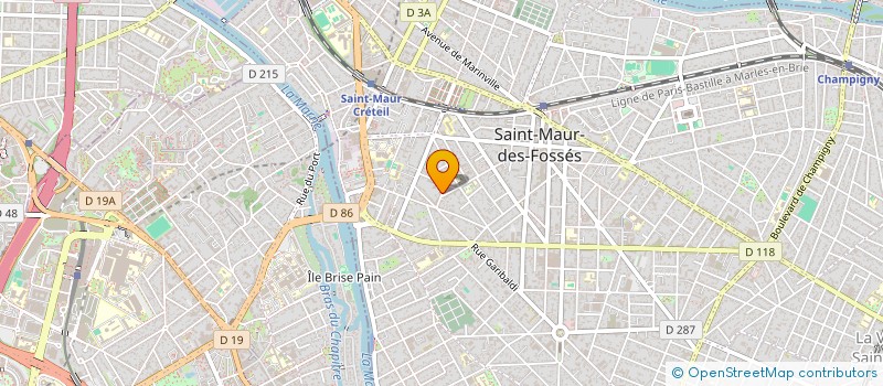 localisation de l'entreprise CARMIN à SAINT-MAUR-DES-FOSSES