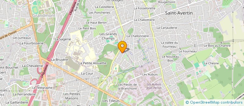 localisation de l'entreprise CARMIN  CHAMBRAY-LES-TOURS