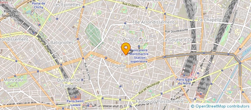 localisation de l'entreprise CARMIN  PARIS 18