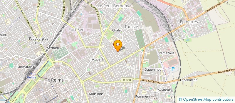 localisation de l'entreprise CARMINACOEUR  REIMS