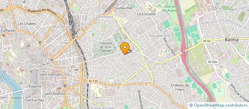 localisation de l'entreprise CARMINE IMMOBILIER  TOULOUSE