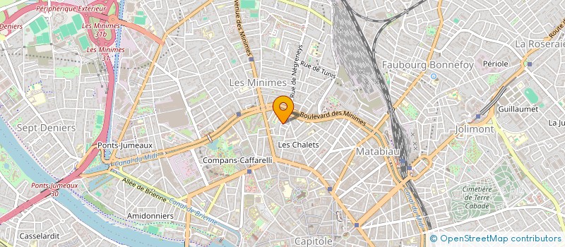 localisation de l'entreprise CARMINE INVESTISSEMENT à TOULOUSE