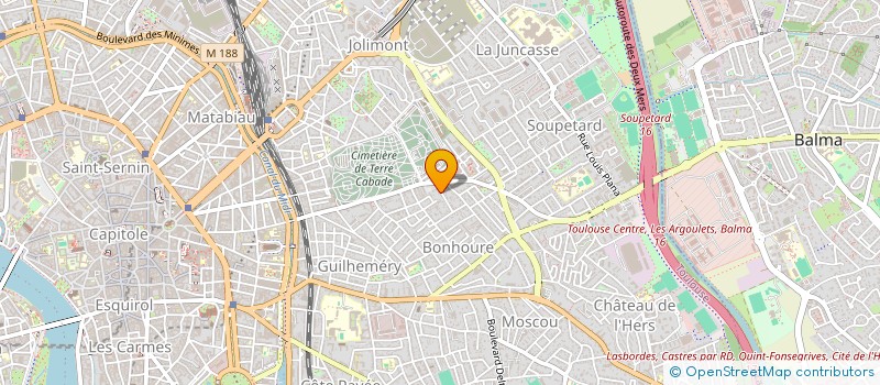 localisation de l'entreprise CARMINE REALISATIONS à TOULOUSE