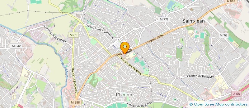 localisation de l'entreprise CARMINNE à L'UNION