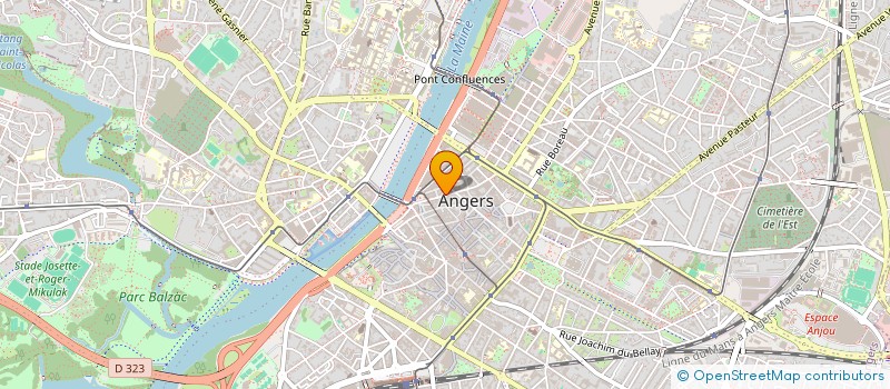 localisation de l'entreprise CARMONA à ANGERS