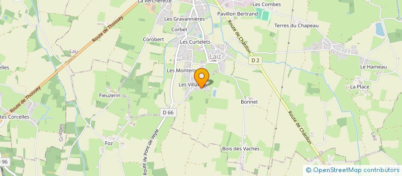 localisation de l'entreprise CARMONA EXPERTISE COMPTABLE  LAIZ