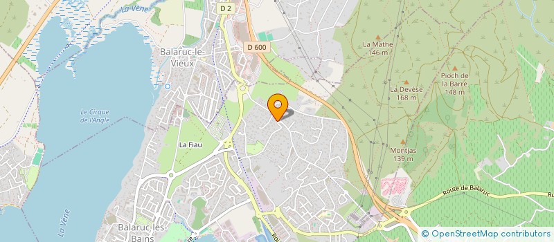 localisation de l'entreprise CARMONA HEU  BALARUC LES BAINS