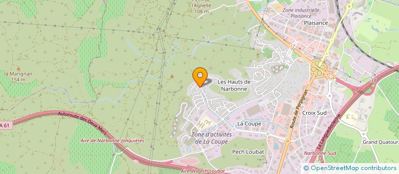 localisation de l'entreprise CARMOTION  NARBONNE