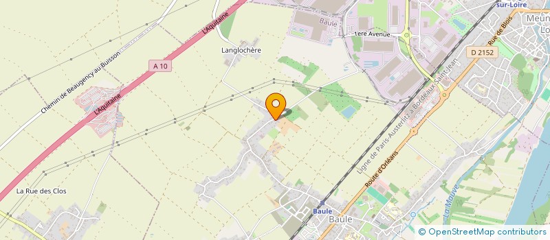 localisation de l'entreprise CARNABAULE à BAULE