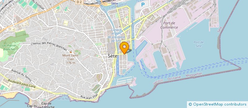 localisation de l'entreprise CARNAC EVENEMENT  SETE