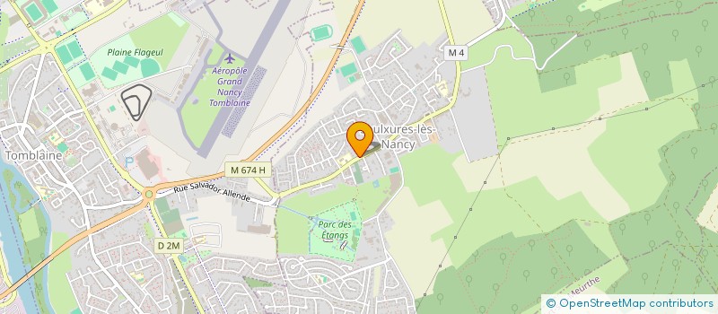 localisation de l'entreprise CARNACLUB GRANDEST  SAULXURES-LES-NANCY