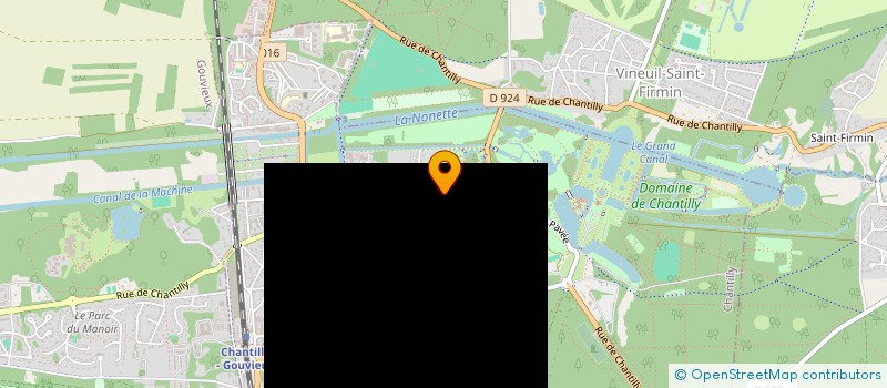 localisation de l'entreprise CARNAGE  CHANTILLY