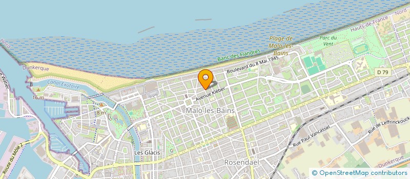 localisation de l'entreprise CARNAMALO à DUNKERQUE